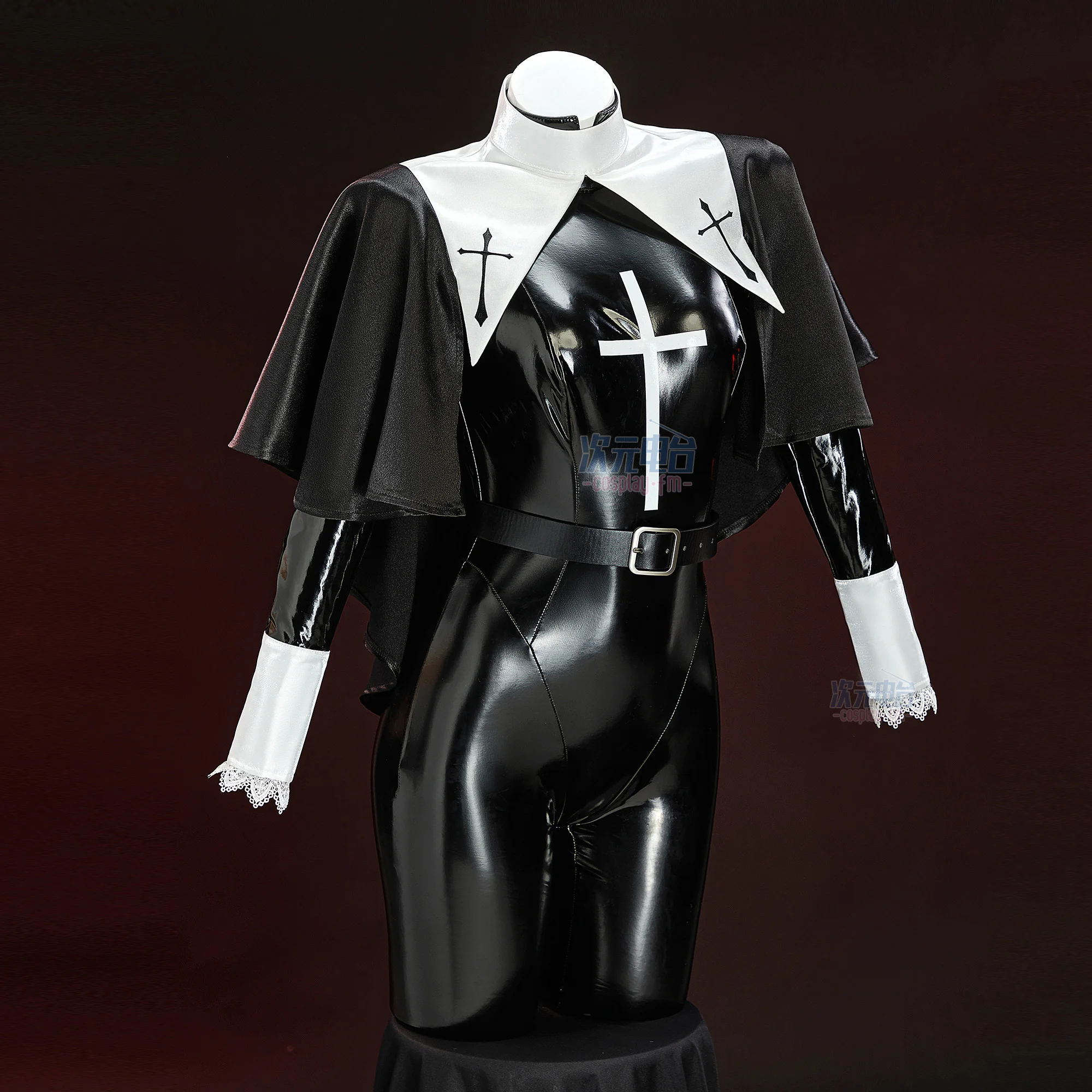 Nun Cosplay Costume Women Sexy - Romper Playsuit Women ulasan dan harga
