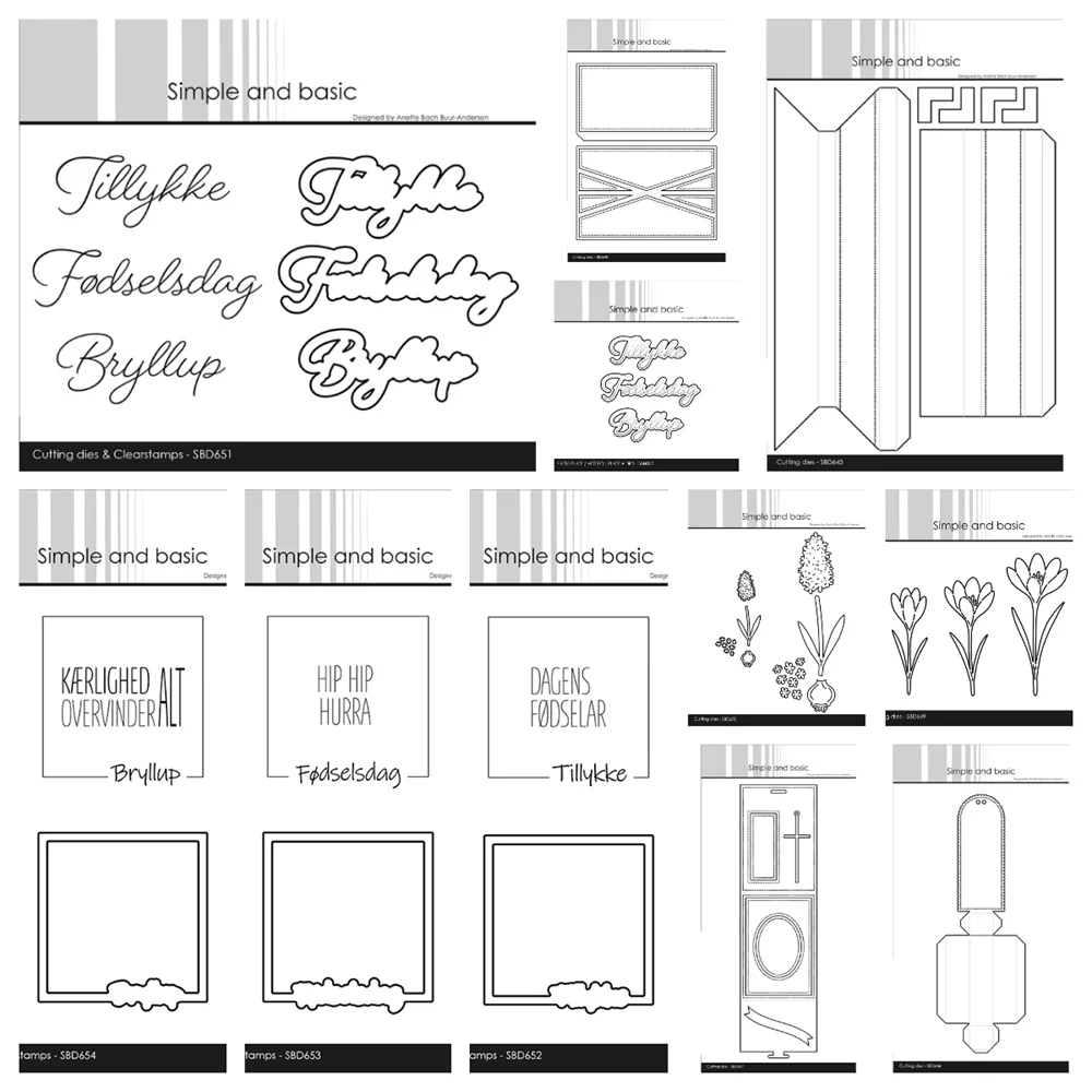 

Stand-up card A7 Picture frame Congratulations / Birthday / Wedding Hyacinths Metal Cutting Dies DIY Handmade Photo Album Diary