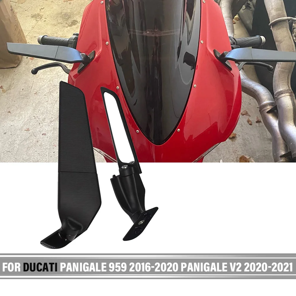 

Зеркала заднего вида для DUCATI 959 1299 Panigale R/S 2015-2021, регулируемое вращающееся боковое зеркало