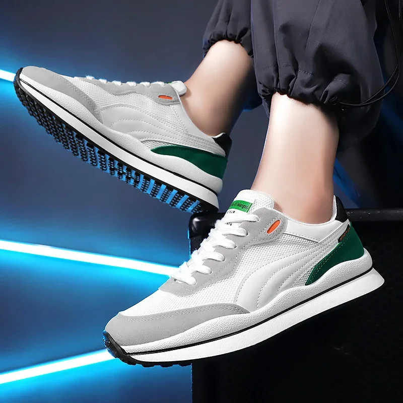 2024 Męskie trampki Oddychające buty Outdoor Sport Moda Wygodne męskie buty na siłownię na co dzień