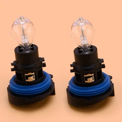 77364975 2Pcs Front Daytime Running Light DRL Lamp Bulb with Base Holder DC 12V Fit for Citroen C5 Peugeot 2008 3008 5008