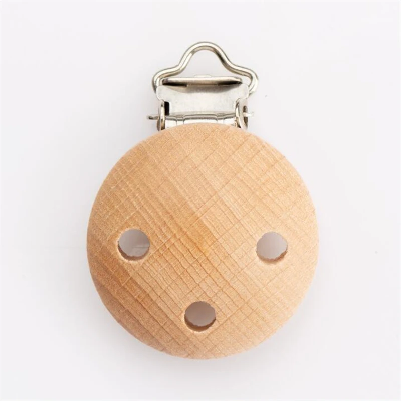 

Набор из 5 деревянных держателей для детских пустышек и прорезывателей, аксессуары для кормления и ухода за младенцами, цепочка-держатель для сосок