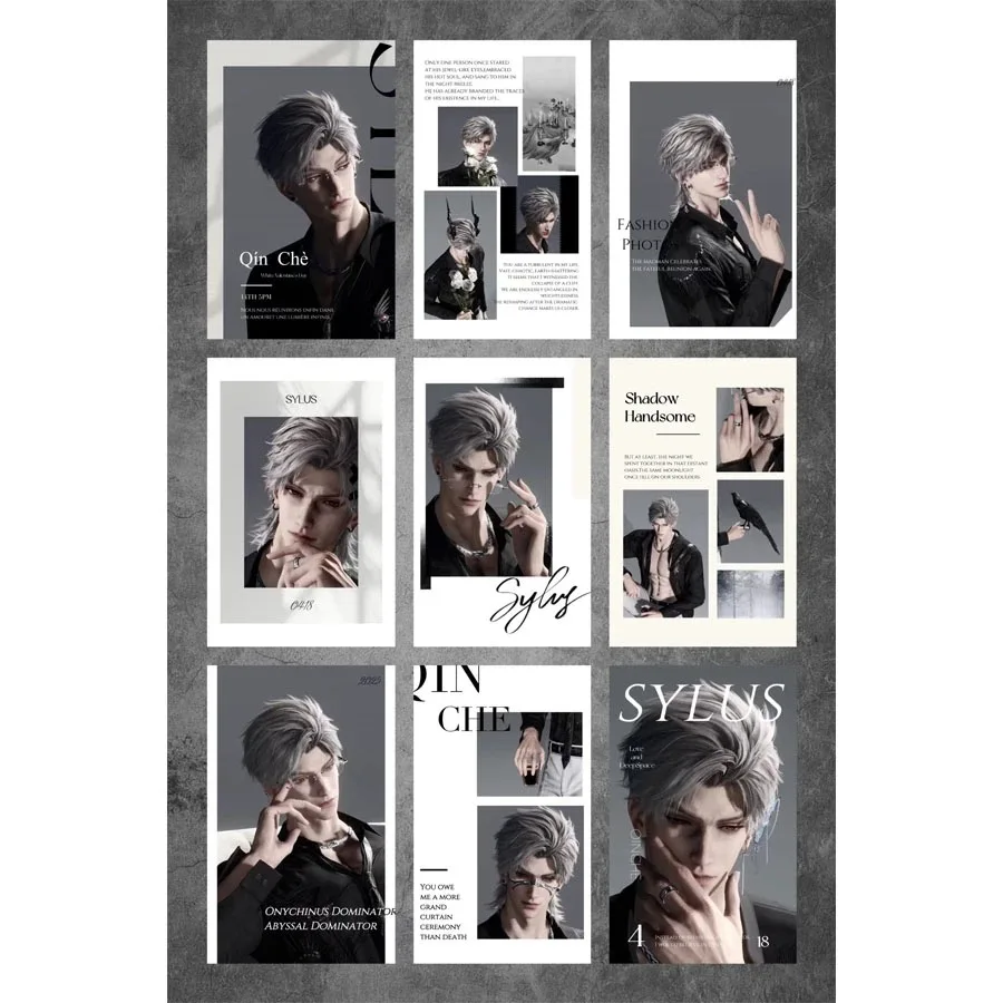 

Новая периферийная косметика «Любовь и глубокий космос» Силус, карнавальная коллекция косплея, украшение, маленькие открытки для друзей