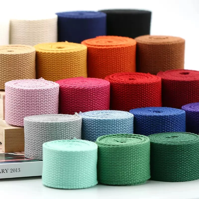 Nuovo 1/2/5Yards 25mm poliestere Storng cinturino in tessuto collare per animali domestici borsa da cintura in nastro di tela di alta qualità zaino