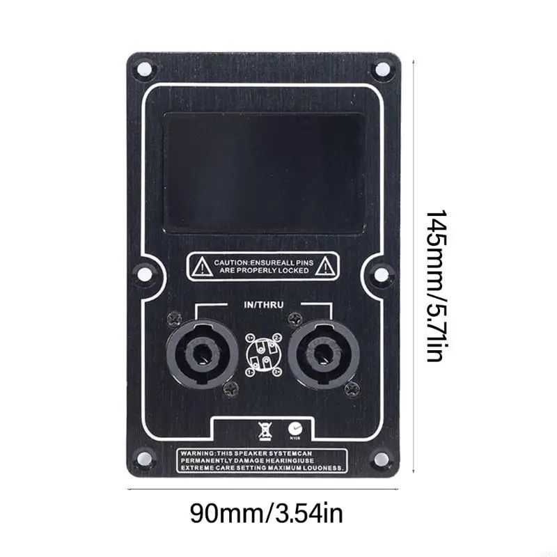 Bảng điều khiển phía sau của loa hợp kim bằng nhôm 270B để kết nối toàn trong giai đoạn và phụ kiện loa môi trường studio