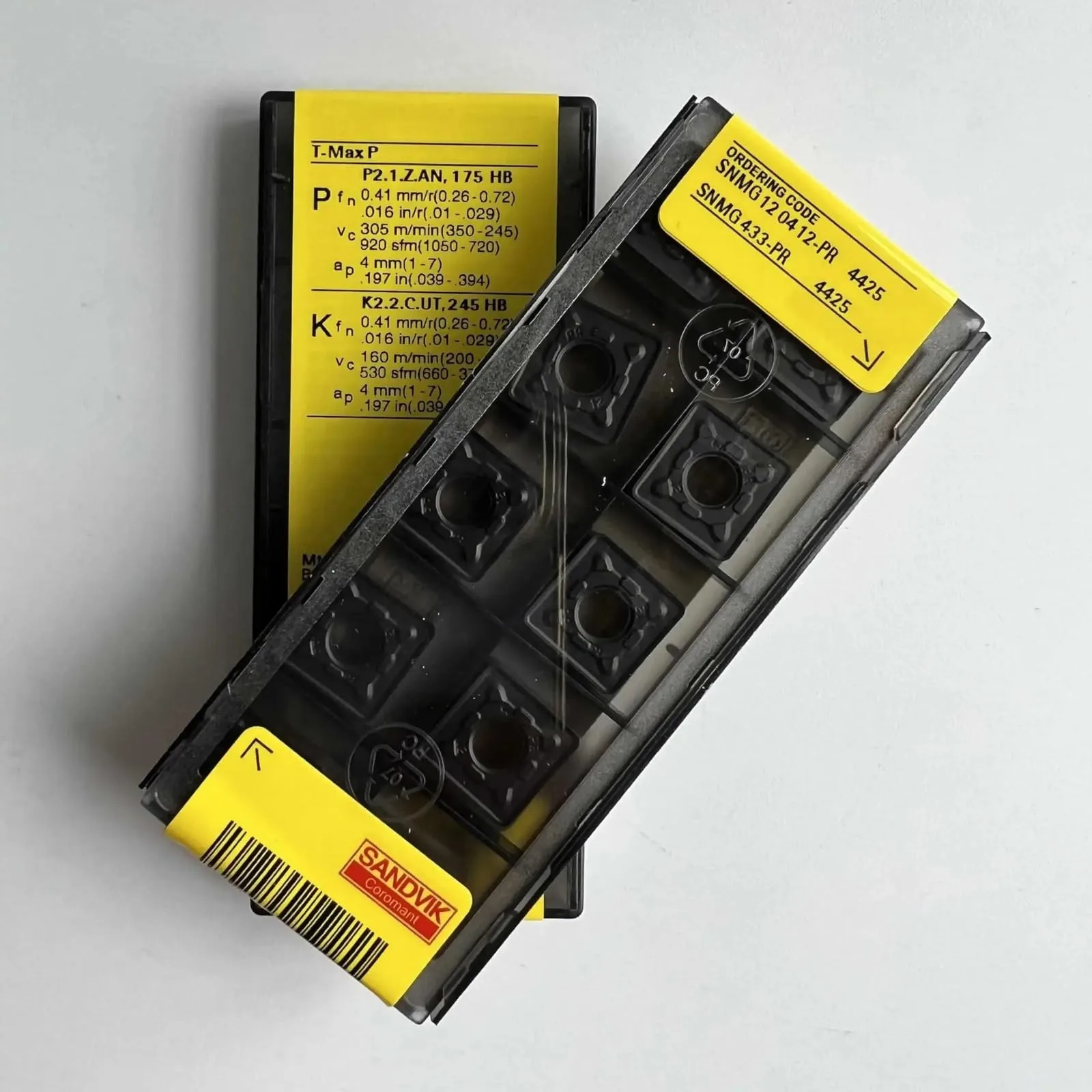 

Оригинальный SANDVIK/SNMG120412-PR 4425/лезвие с ЧПУ из твердого сплава, 10 шт.