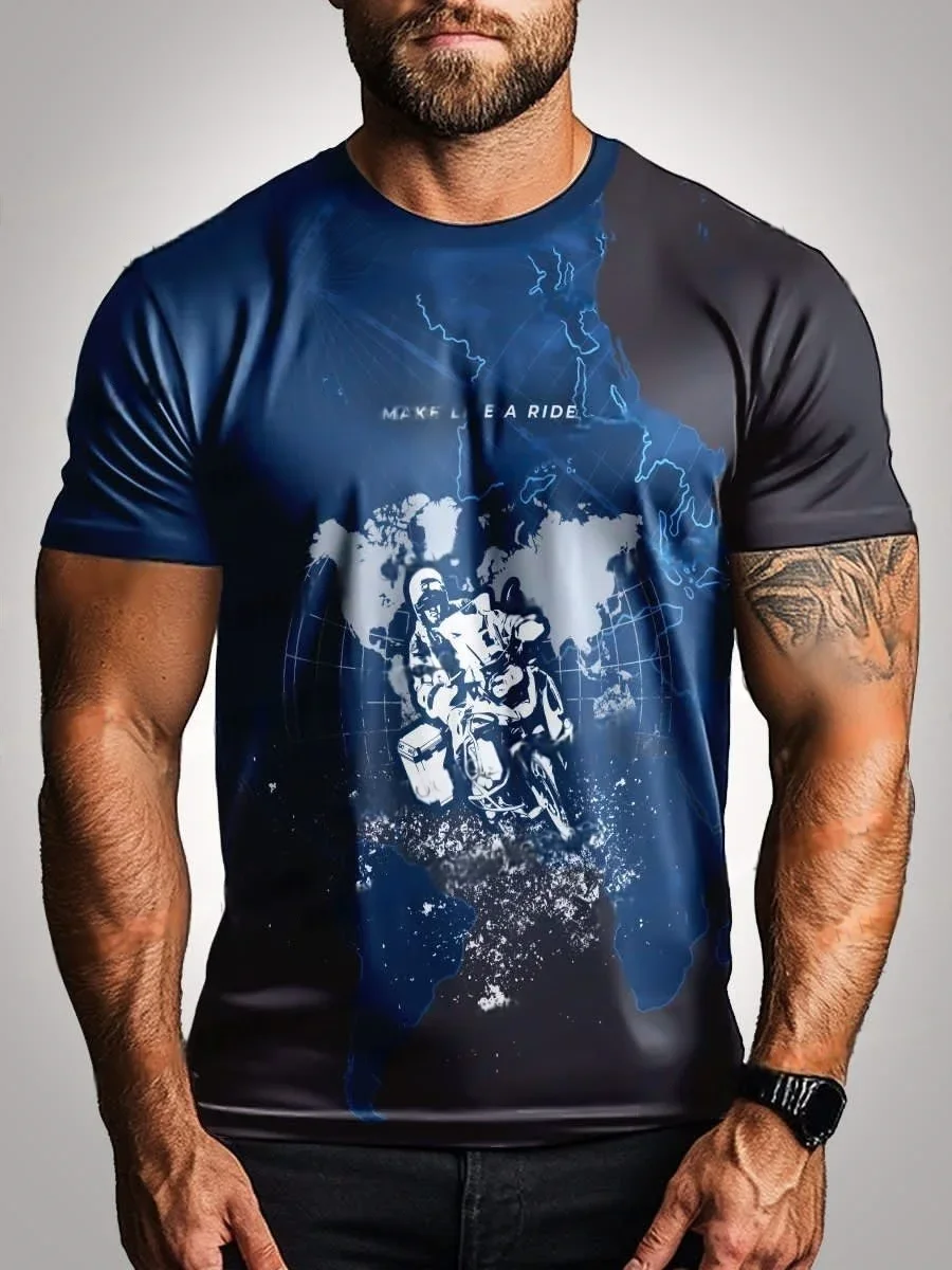 

Summer Hot Selling MOTO GS1250 1300 Motorcycle T-shirt Suitable for Daily Streets and Highways