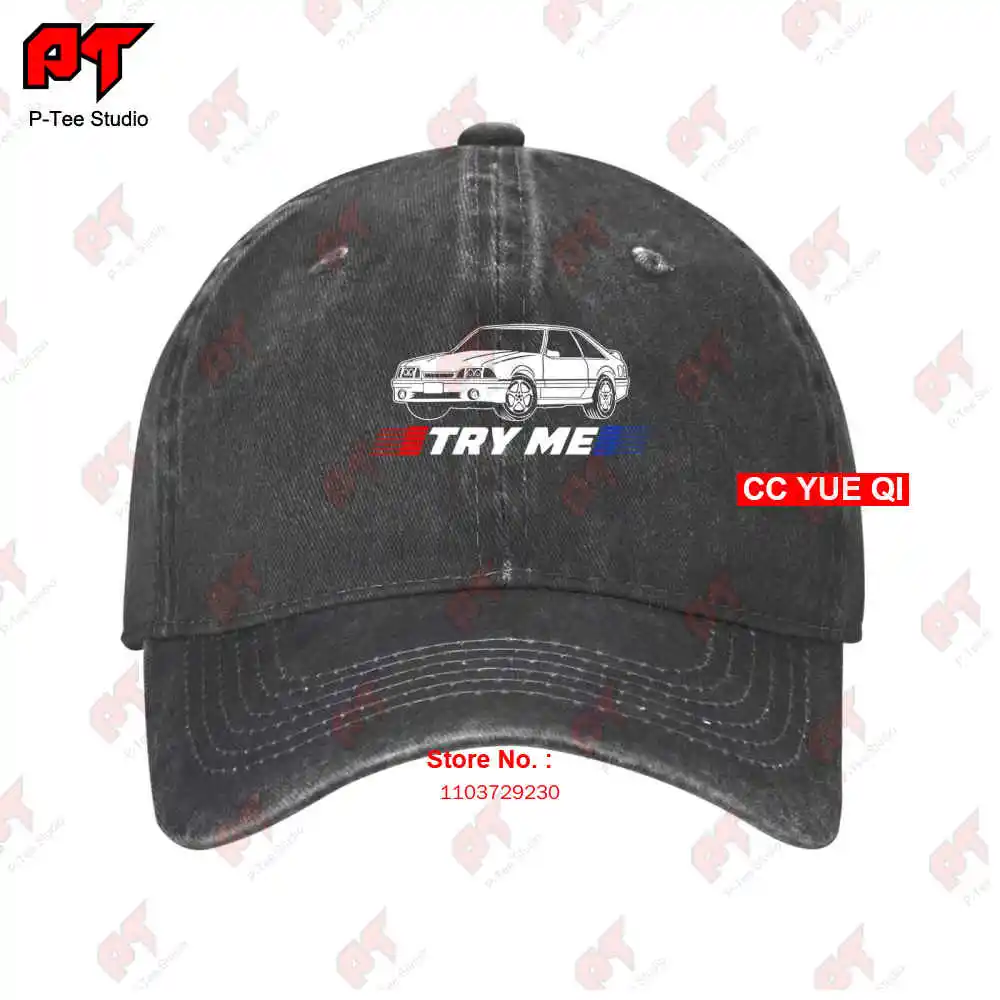 Try Me Foxbody Mustang Baseball Caps Truck Cap Q5VO