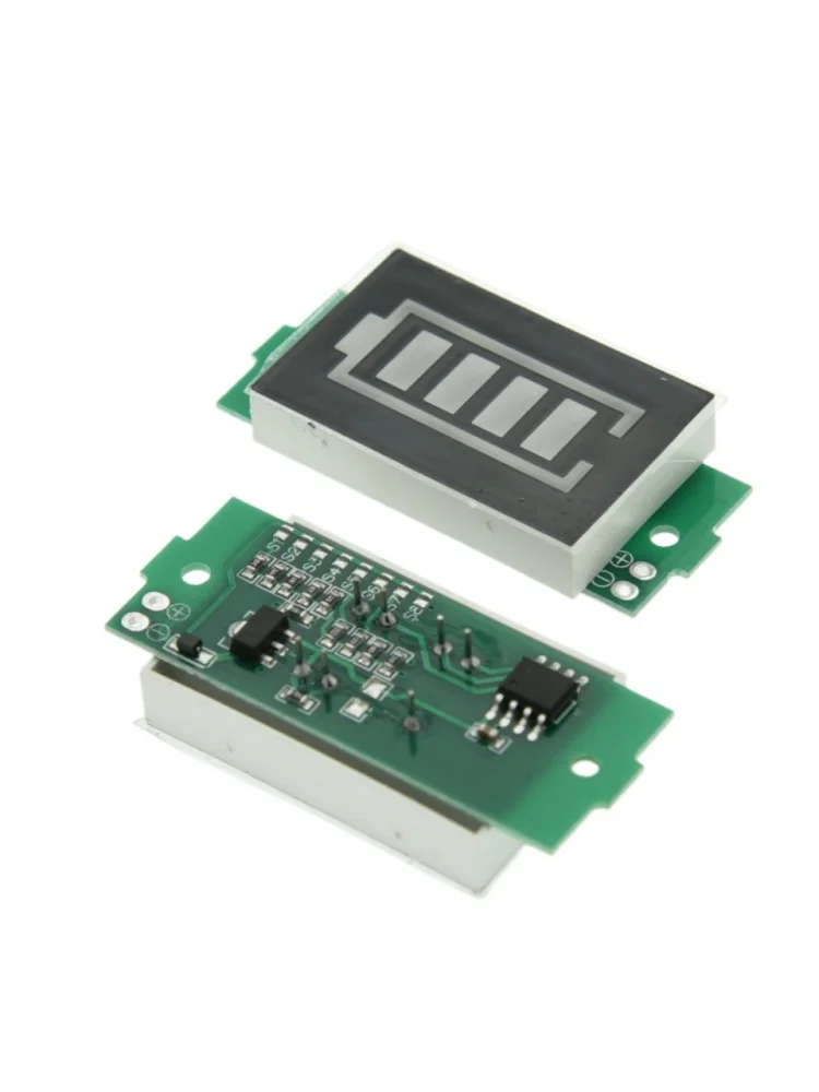 1S-8S 1S/2S/3S/4S 1-8S pojedynczy moduł wskaźnika pojemności baterii litowej 3.7V wyświetlacz 4.2V Tester mocy pojazdu elektrycznego Li-ion — zdjęcie 2