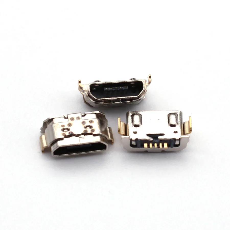 100PCS Charging Port Connector Micro USB Connector Jack Micro USB Socket Charger For LG K9 X210 LM-X210EM LMX210EM