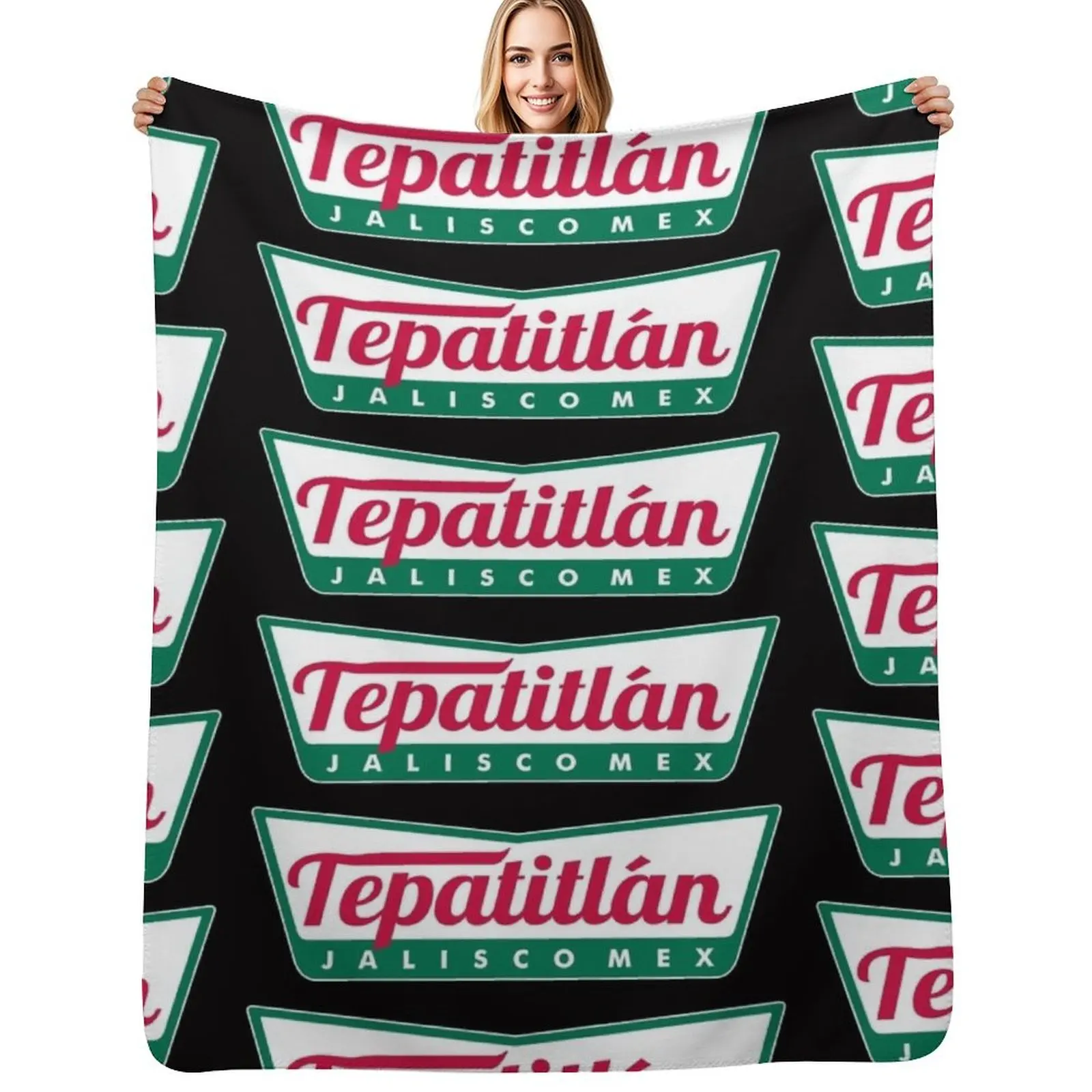 Manta de Tepatitlán, Jalisco, México, cálida y cómoda, regalo para padres y amigos