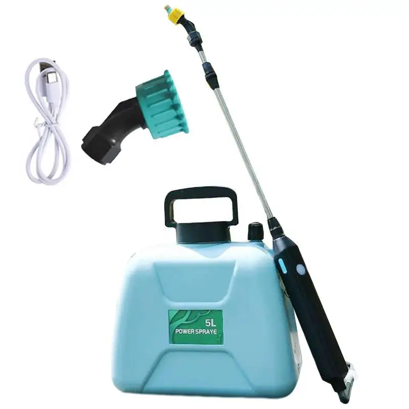 

Shoulder Sprayer 5L Plant Sprayer For Yard Garden Liquid Sprayer With Telescopic Wand 2 Spray Nozzles And Adjustable Shoulder