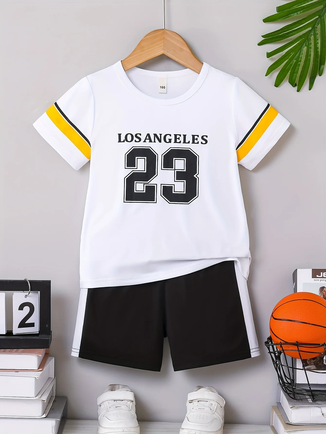 

2025 Summer new 3D printed sports children's suit for both sexes casual everyday wear summer