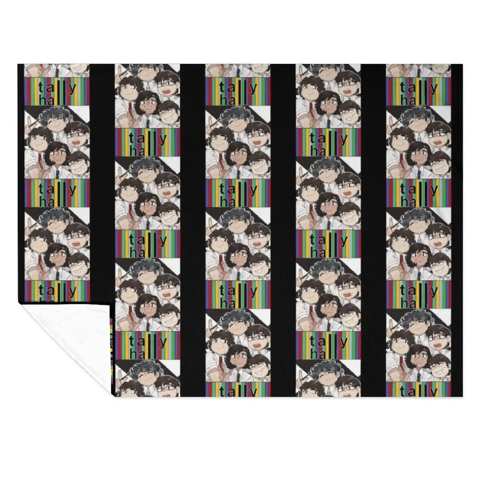 

Tally Hall Band Anime Throw Blanket Single Bed covers Hairy warm winter Blankets
