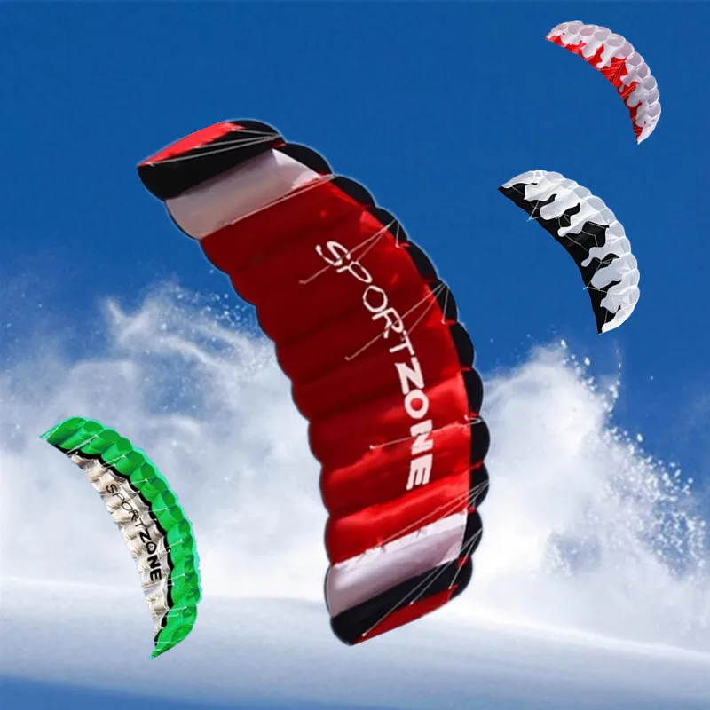New beginner kitesurf dual Line Stunt power Kite for adults kite parafoil parachute surfing sport kites professional kite serial