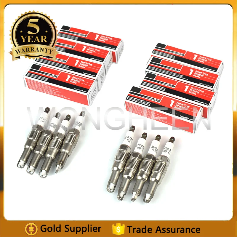 8pcs SP-546 Motorcraft Platinum Spark Plug For Ford Expedition
