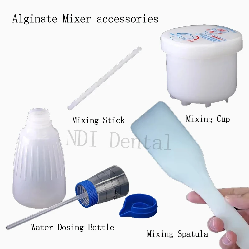 Dental Impression Material Stirring Machine Dental Automatic Alginate Mixer Agitator Mixing Cups Gypsum Oral Dentist Equipment