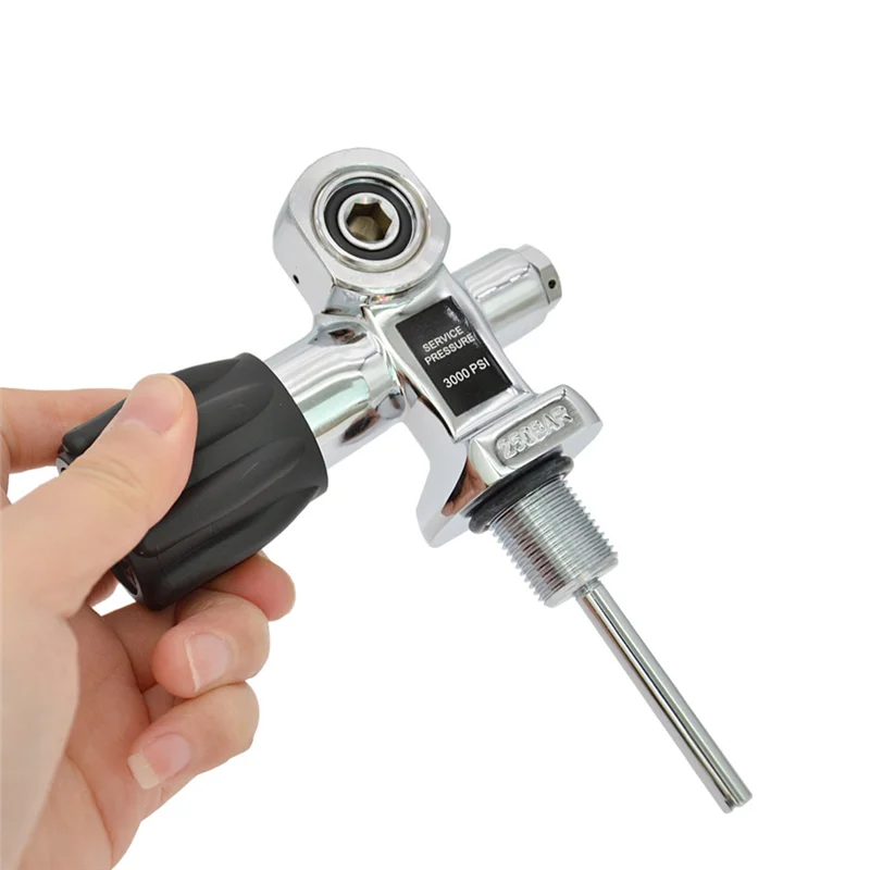 

3000Psi 250Bar M18x1.5 Scuba Diving DIN/YOKE Tank Valve For Scuba And Snorkel Diving