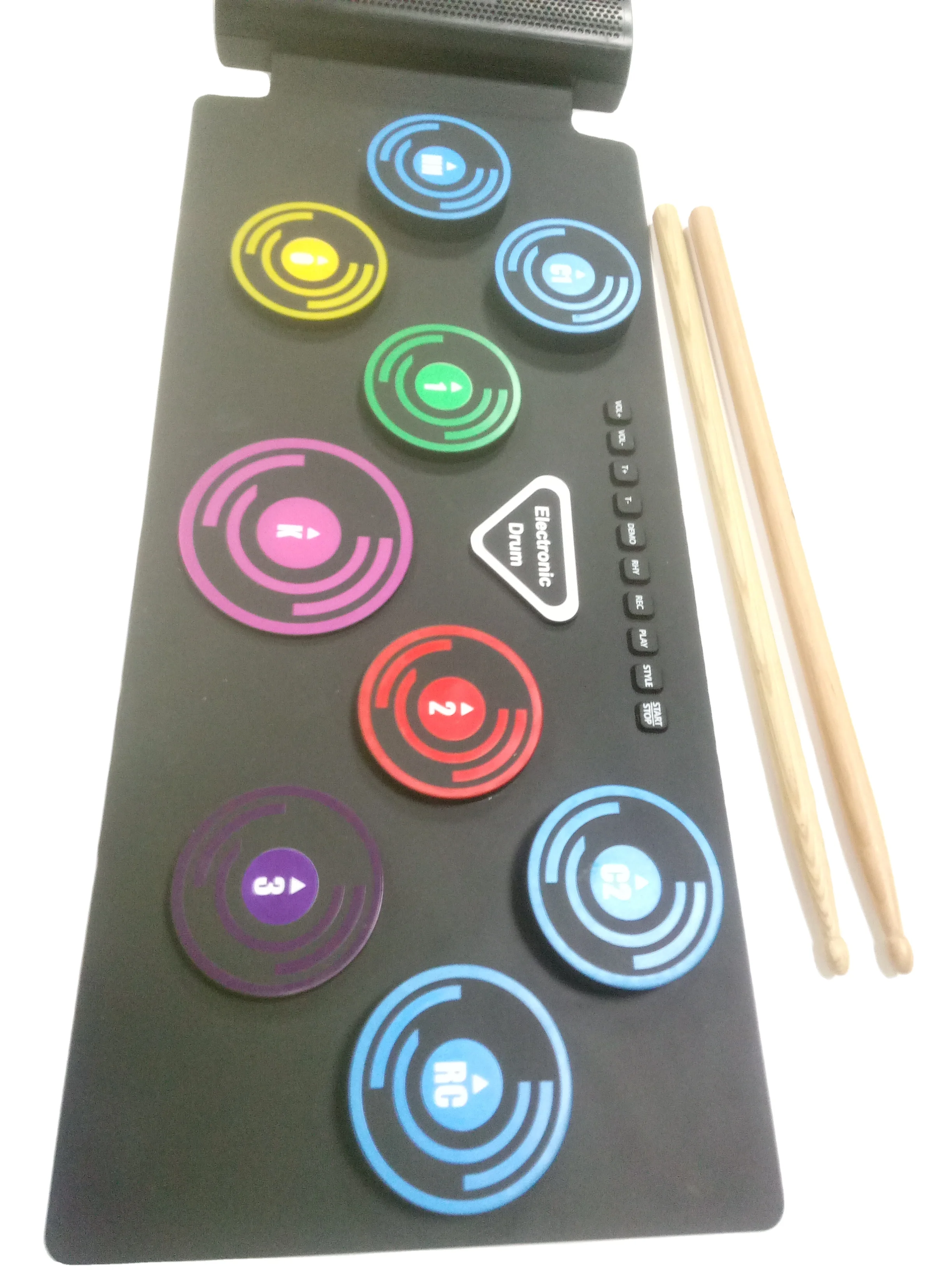 High Quality Silicone Drum Kit Digital Drum Pads For Practicing