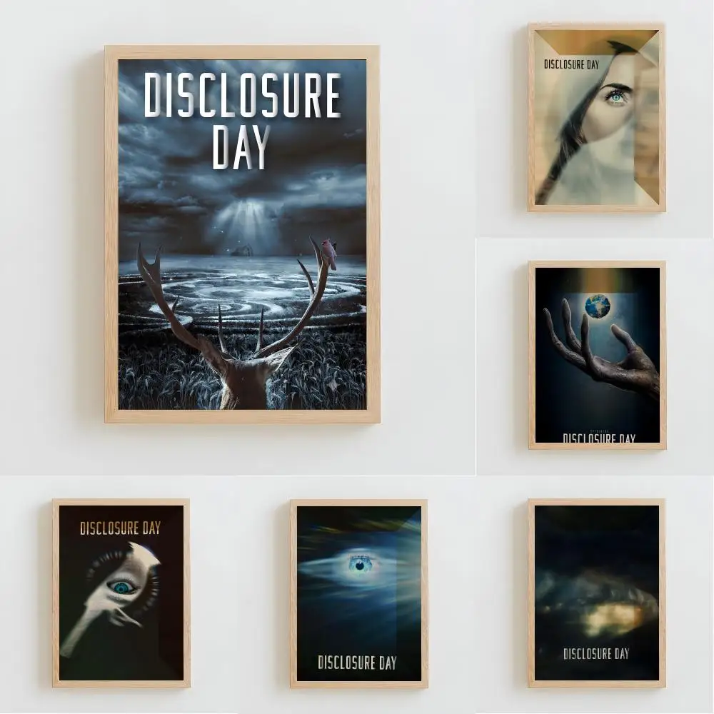 Movie D-Disclosure Day Poster High-Quality And Affordable Wall Stickers For Dormitory And Living Room Decoration