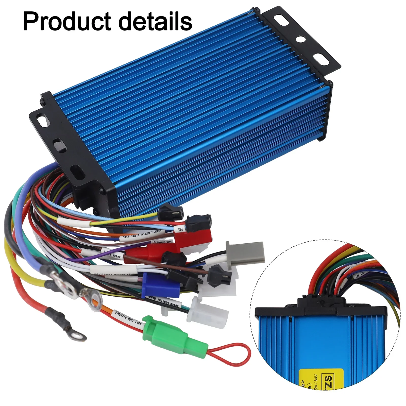 

48V /60V Lead-acid Lithium Battery Eelectric Bicycle BLDCM Controller Intelligent Dual-mode Brushless DC Motor