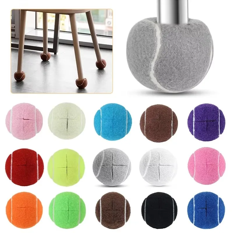 4/20PCS Tennis Style Open Mouth Table Chair Foot Covers Silent Stool Leg Pads AntiSlip Dining Chair Protective Foot Covers