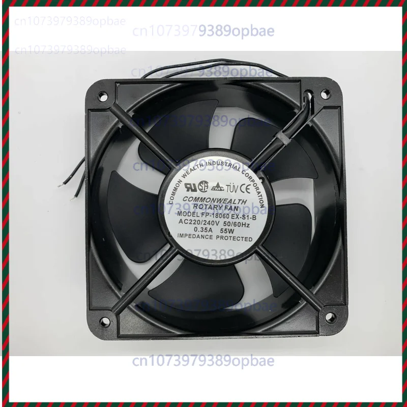 

1PC new for FP-18060EXS1-B cooling fan AC220V 180X180X60mm FP18060EXS1B 2pin