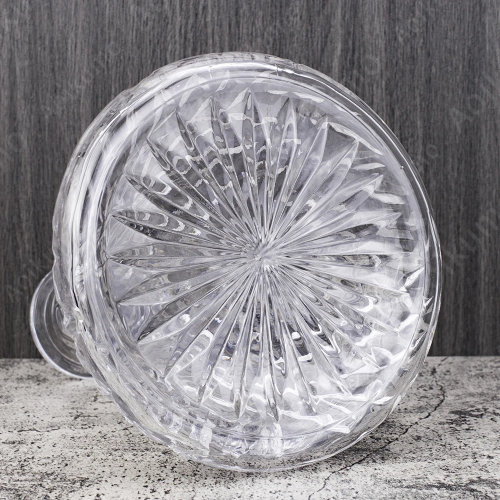 شيشة شيشة بقاعدة شيشة لخزان زجاجي لخزان المياه بقاع زجاجي لغرفة حاوية زجاجي