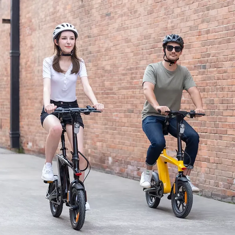 STLF Adult Smart Foldable Electric Moped, New Model Small 48V E-Bike EU Warehouse Peru Chile Bicycle