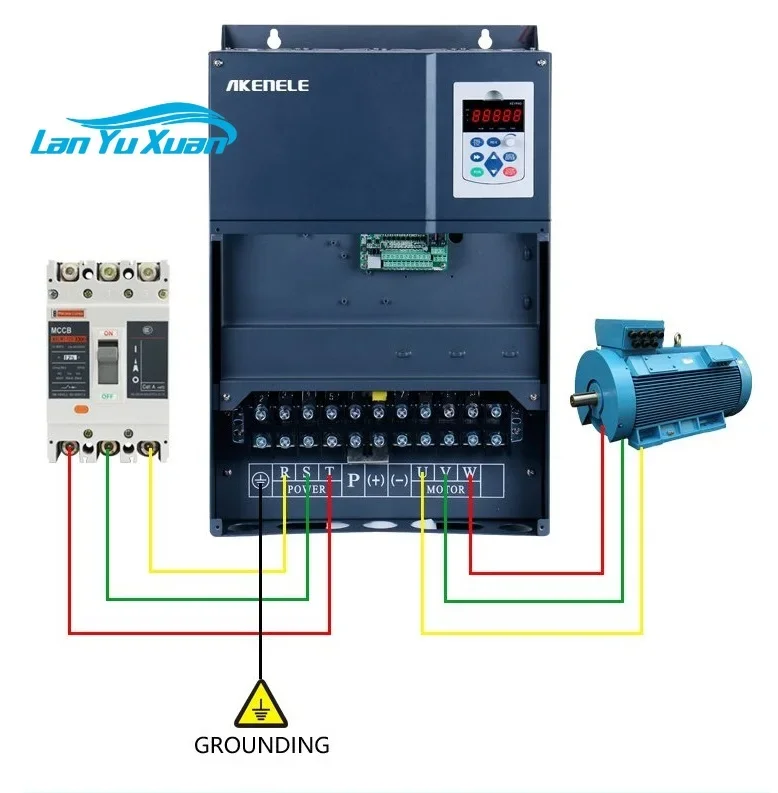 

Frequency InVerter 55KW 60HP 176Amps 0~3000HZ VFD InVerter/Variable Frequency DriVe (Input 3 Phase 220V And Output 3 Phase 220V)