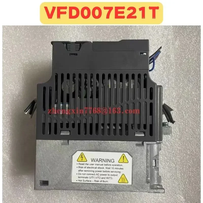 Used Frequency Converter VFD007E21T Normal Function Tested OK