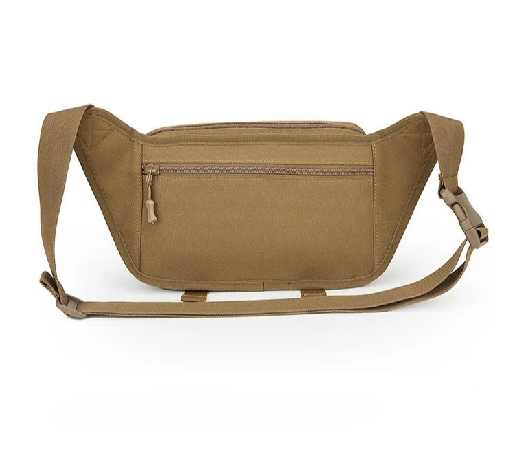 Multifunctional Tactical Sling Bag Molle‑design Chest Pouch Lightweight Crossbody Shoulder Storage Pack for Daily Outdoor Use