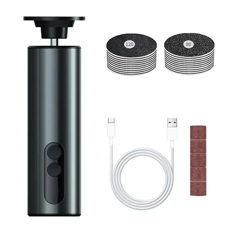 

Электрическая пилка для ног A97G, средство для удаления мозолей, эксфолиатор для стоп, электрическая пилка для педикюра.