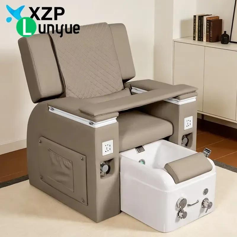 Multifunctional Reclining Chair for Nail Art Eyelash Tattoo Foot Bath Spa Beauty Furniture with Backrest Massage