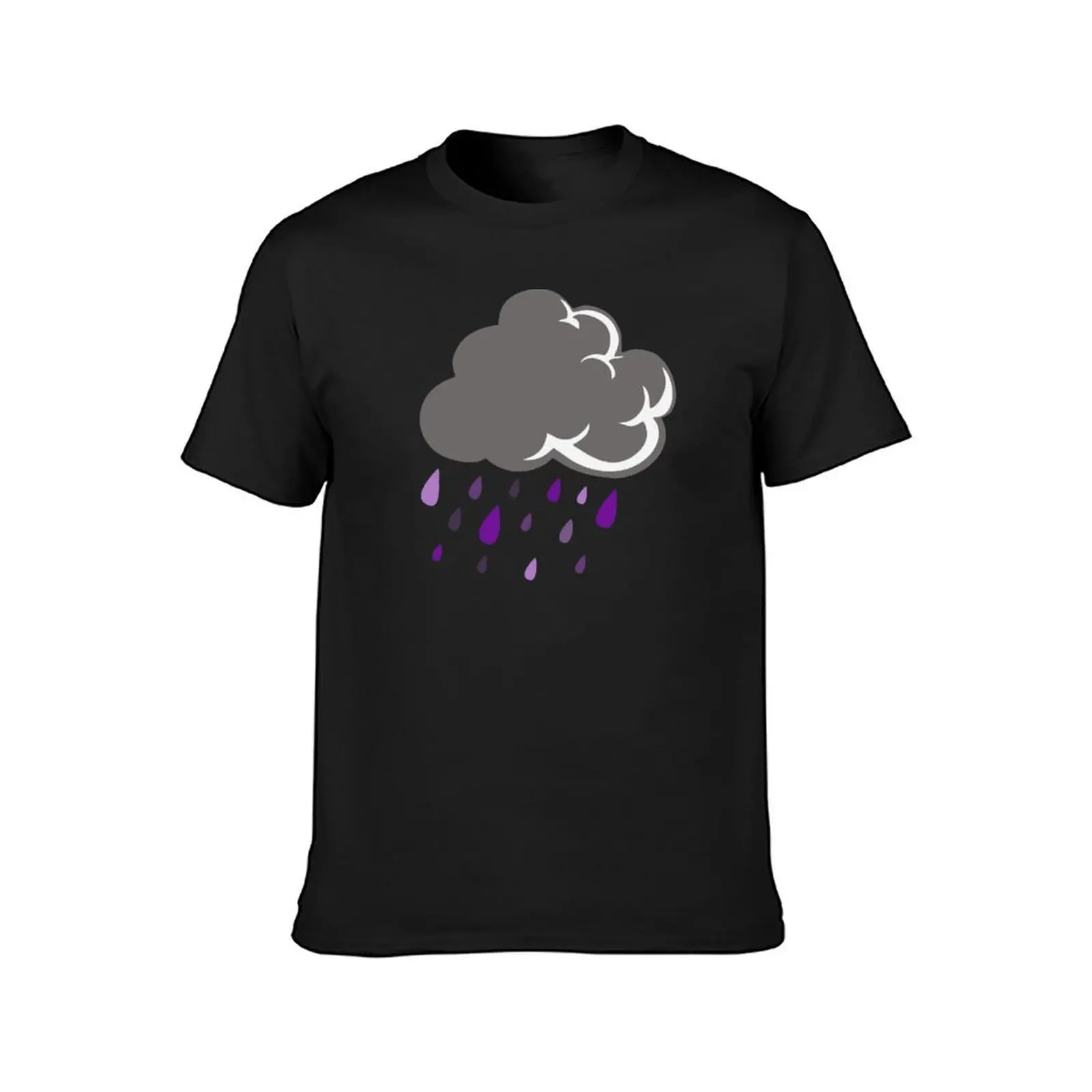 Literal Purple Rain Cloud T-Shirt oversized quick drying sublime heavyweights sweat shirts, men