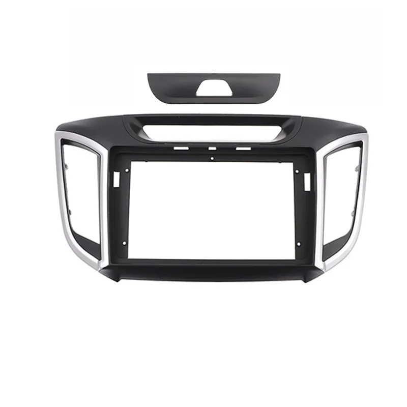 Car Radio Fascia For Hyundai Creta IX25 2015 2016 2017 2018 2019 Auto Stereo Head Unit Install Dash Panel Frame Kit