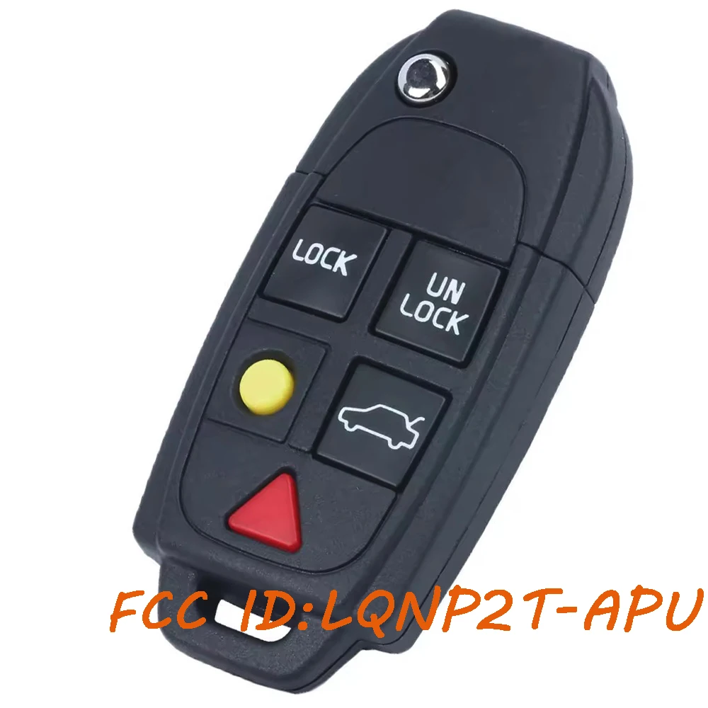 

KEYECU LQNP2T-APU 315 МГц для Volvo S60 S80 V70 XC70 XC90 8626556 8688799 Умный пульт дистанционного управления ID48 чип 5 кнопок