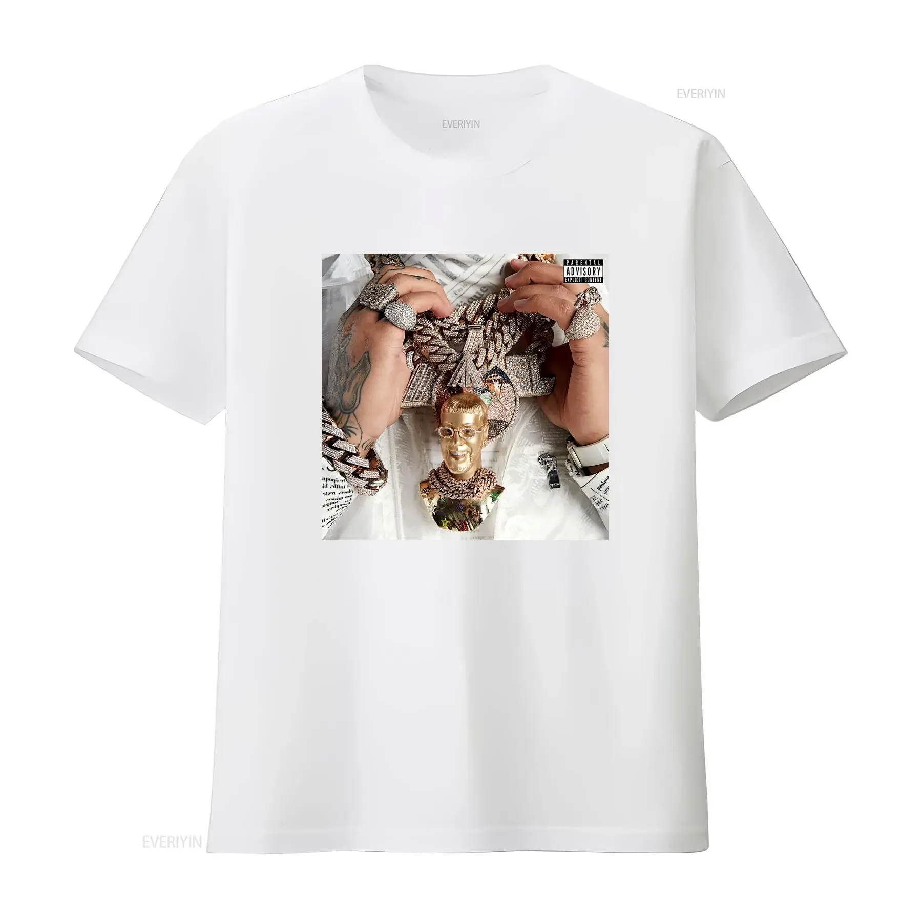 أنويل AA إيمانويل ألبوم تي شيرت Xs 2XL خمر غسلها مريحة الرسم الشارع الشهير أوم مصمم الملابس قليلا الموضة