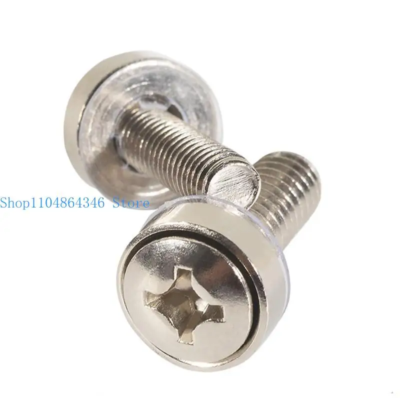 5asd x 16mm / 12mm Rack Mount Cage Screws Washers for Rack Mount Server