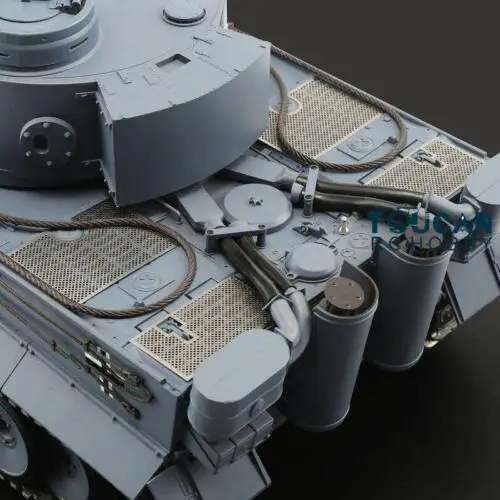 Metallschutzplattenteile für Henglong 1/16 Deutscher Tiger I RC Panzer 3818 Modell Gepanzerter Schutz Dekorierteile TH08585-SMT7