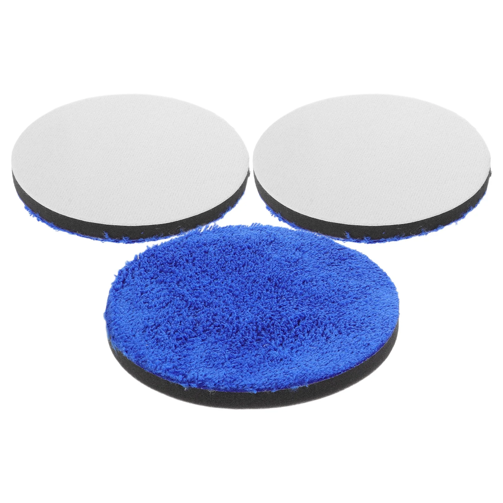 

3Pcs Car Polishing Pads 150Mm Buffing Sponge Applicator Pads Scratch Removal Car Waxing Polishing Detailing Tools
