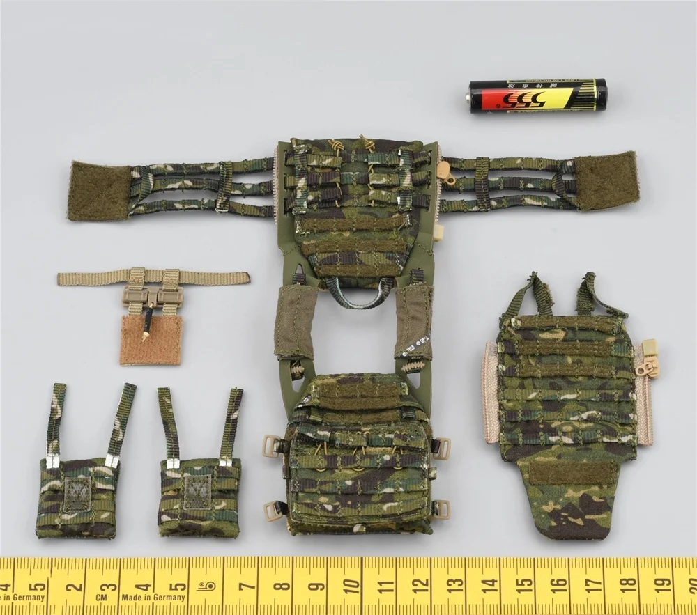 EASY 1/6 Asien HK Soldat Puppe SDU Kopf COO Körper Hängen Brust Action Figur Über 12 "Fans Sammeln ES 26070A 1/6