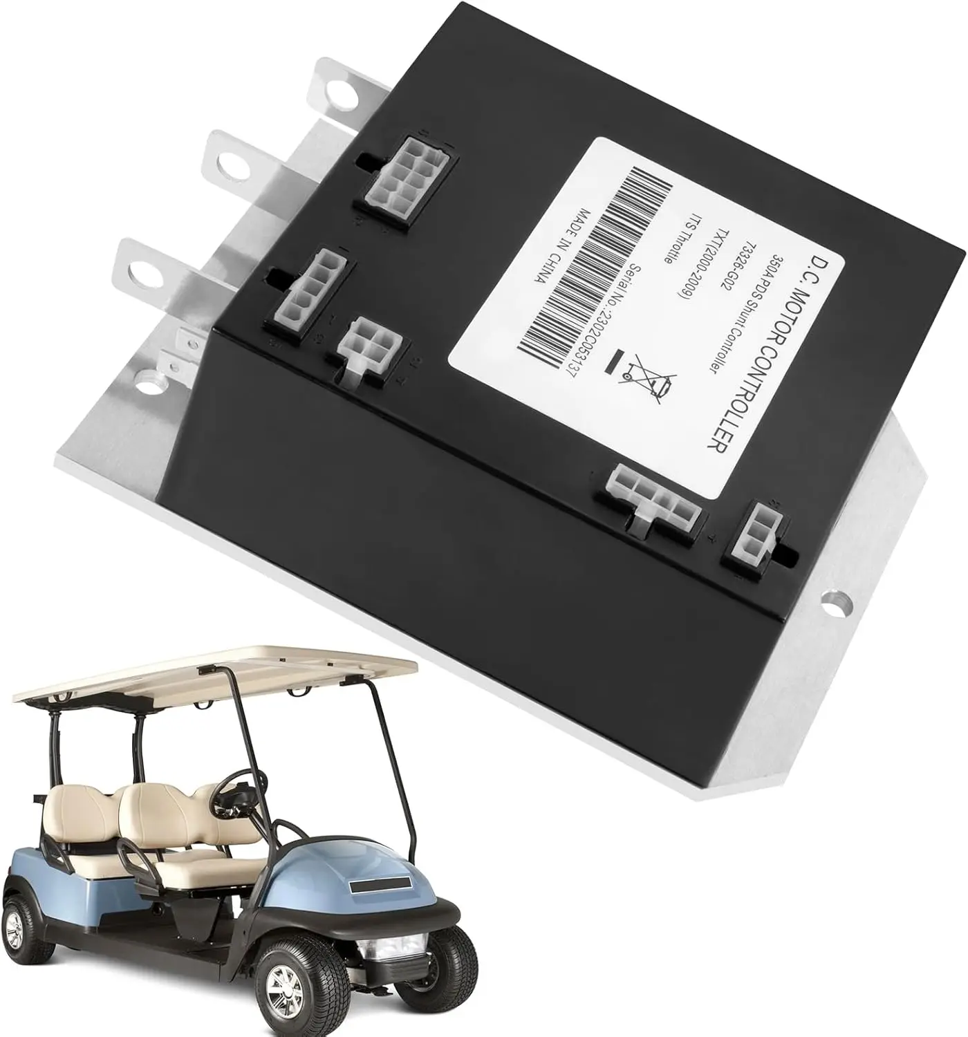 

36V 350A 73326-G02 1206MX PDS Controller fit EZGO TXT 2000-2009 73326G03 609083 73326G04 73326G05 73326G06 73326G07 73326G08