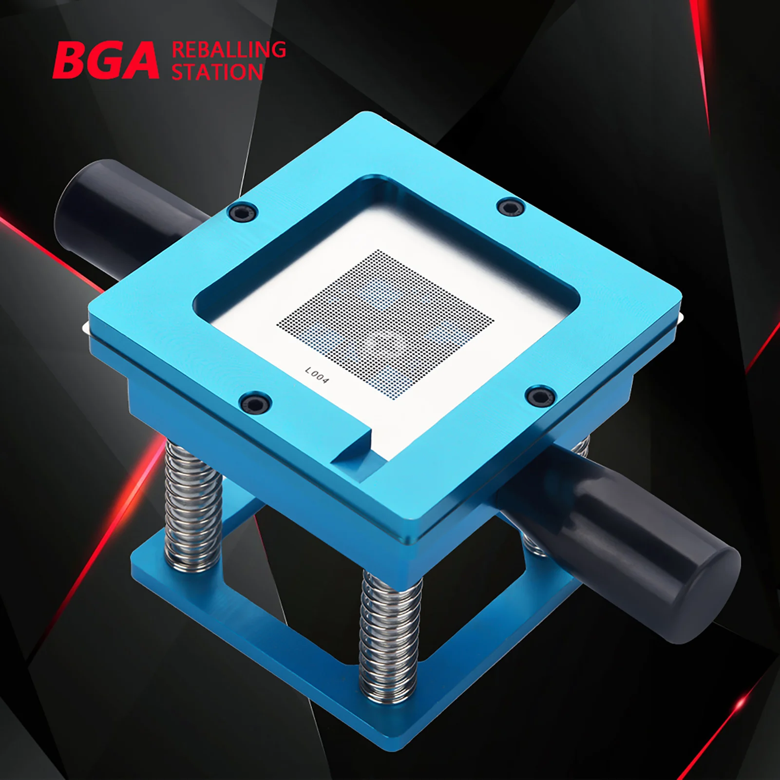 station-de-reballing-bga-kit-de-retravaillage-de-soudure-station-de-soudage-kit-de-gabarits-et-de-billes-kit-de-reballing-support-de-gabarit-bga