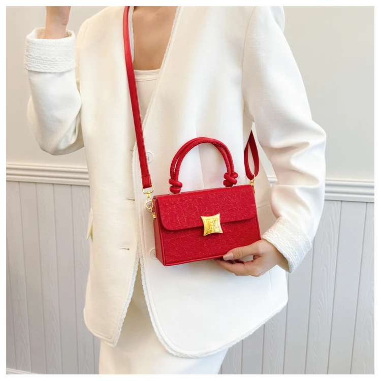 

Simple-elegant 2025 New Ladies Luxury Brand Leather Shoulder Bag Famous Designer Popular Simple Casual​