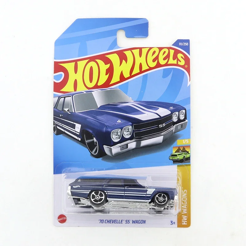 2022-111 Hot Wheels 70 CHEVELLE SS WAGON Mini Alloy 1/64 Metal Diecast Model Car Kids Toys Gift