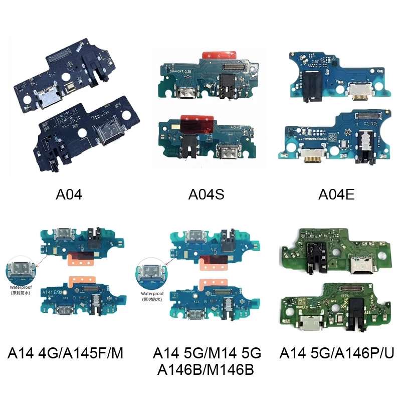 USB Charger Dock Connector For Samsung Galaxy A04 A14 A24 A34 A54 A407F A042 A146B A146P A145F A042 A047F With Jack Flex Cable