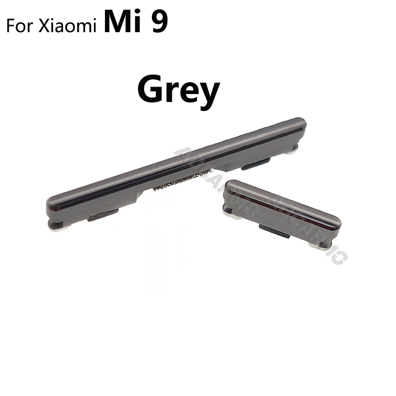 Aocarmo Side Button Key Volume For Xiaomi Mi 9 SE mi9 Power ON/OFF Volume Up/Down Replacement Repair Parts