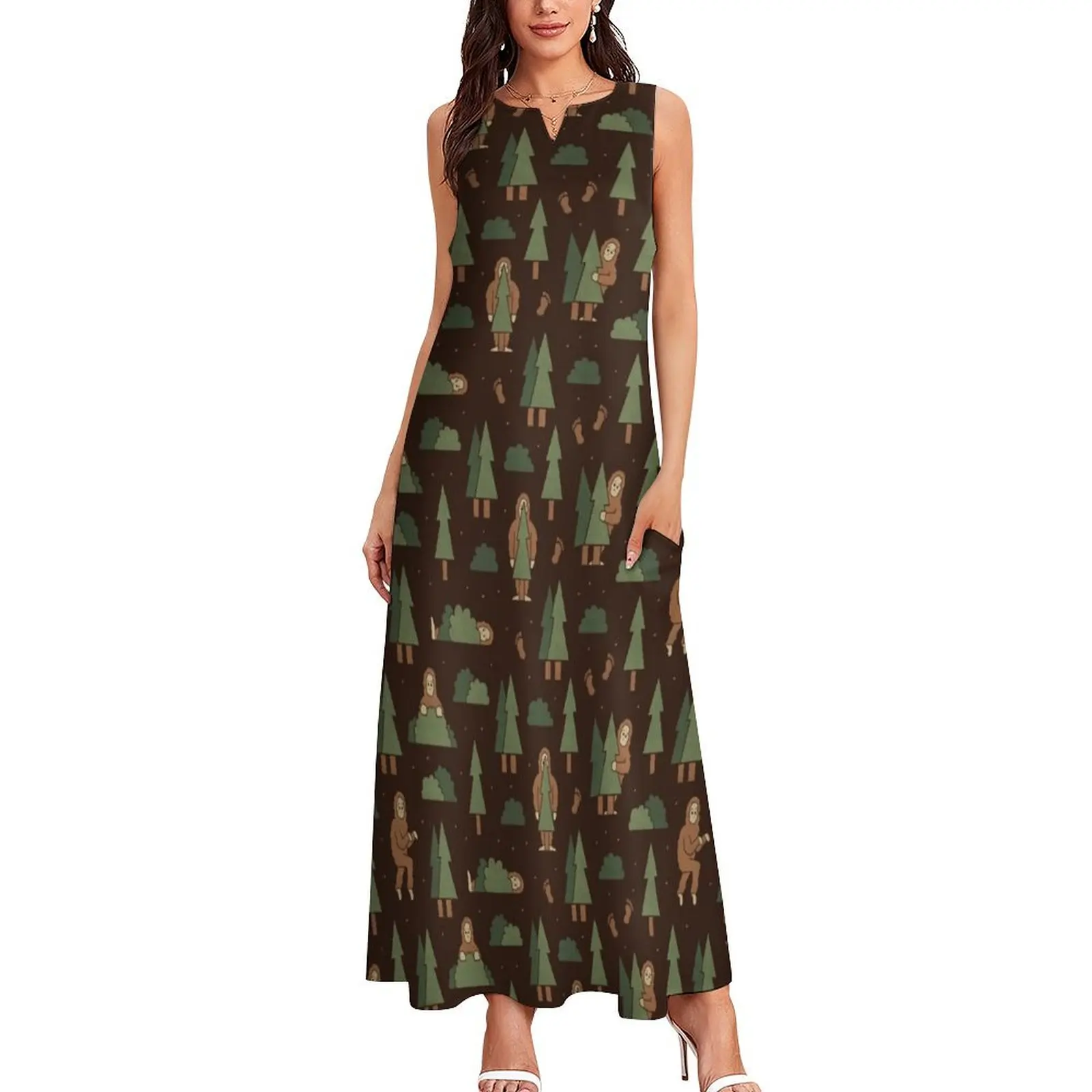 Bigfoot Forest Long Dress Dress woman dress women's summer clothing 2025