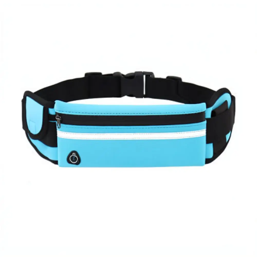 Slim Waterproof Running Belt Reflective Phone Waist Pack Fitness Pouch For Outdoor Jogging Cycling Workout Training